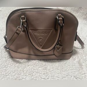 Guess Brown Satchel Bag